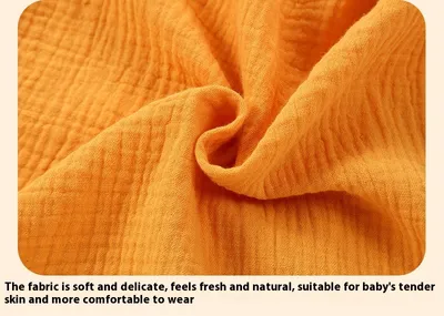 A-class Solid Color Baby Summer Pure Cotton One-piece Garment Jumpsuits