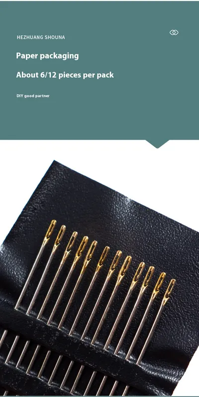 Side Back Open Blind Wear-free Sewing Needle