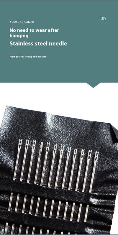 Side Back Open Blind Wear-free Sewing Needle