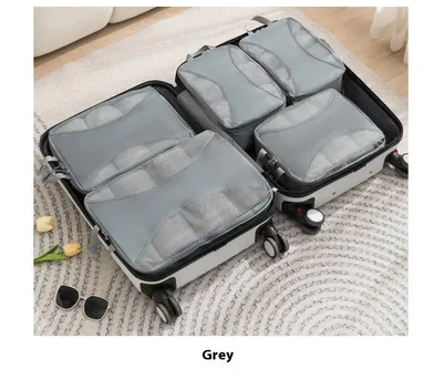 Travel Compressed Storage Set Luggage Organizing Folders Large Capacity Travel Business Trip Storage Bag