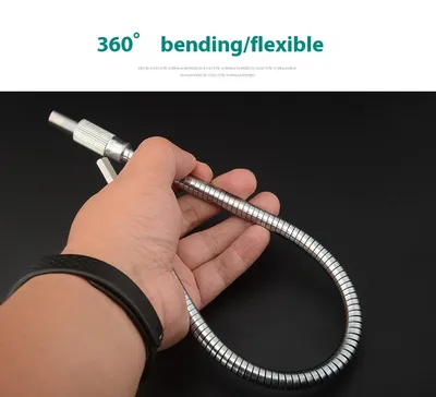 Stainless Steel Lengthened Universal Flexible Shaft Extension Pipe