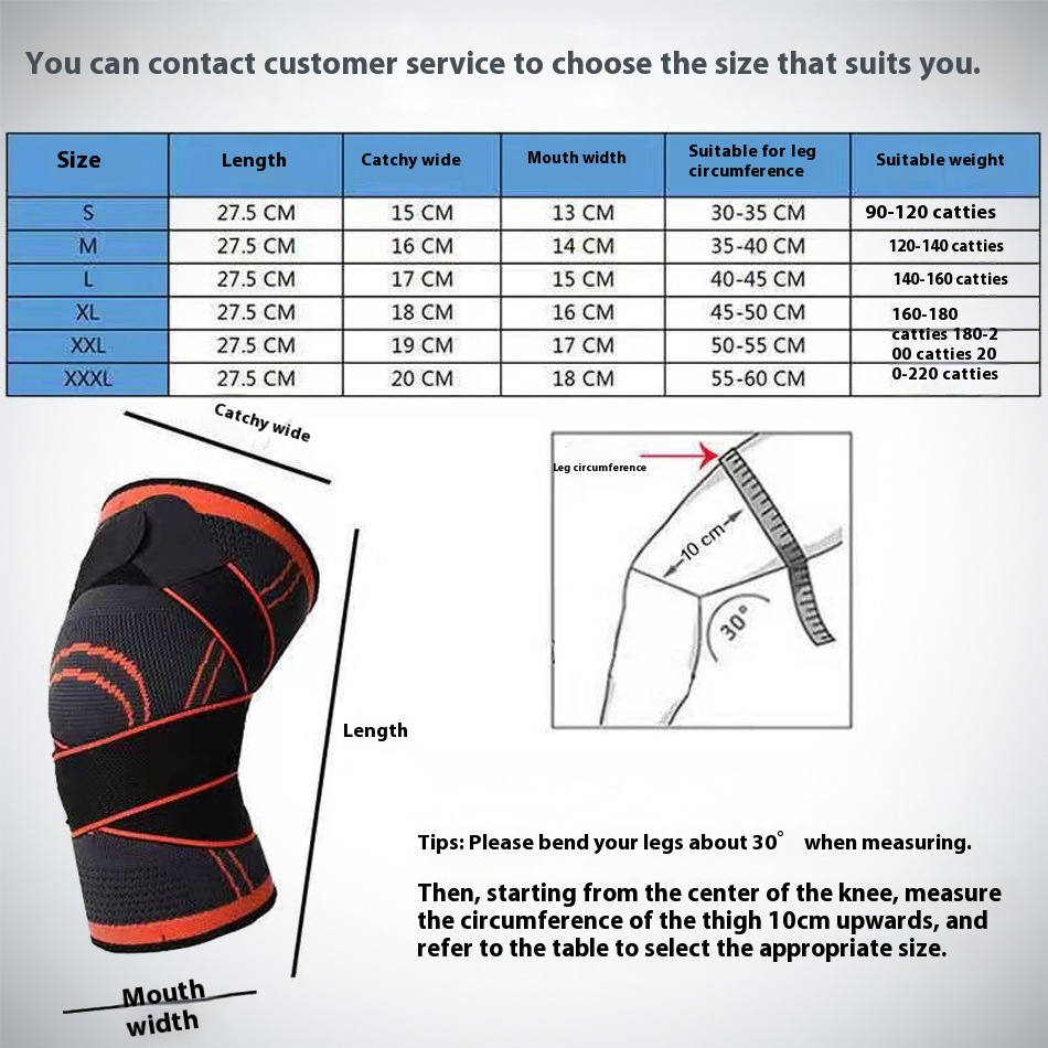 Knee Pad Fitness Sports Running Squat Non-slip Protective Gear