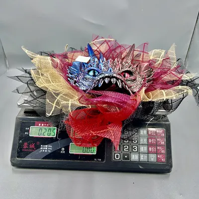 Halloween Full Face Dragon Mask Garland Ball Party Decoration Wreath