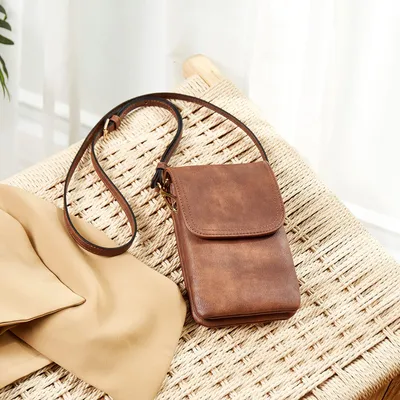 Men's PU Leather High-grade Versatile Messenger Bag