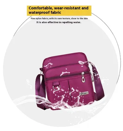 Nylon Outdoor Travel Shoulder Bag