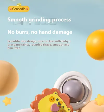 Baby Cartoon Dinosaur Sucker Rotating Gyro Fingertip Educational Toys Wholesale