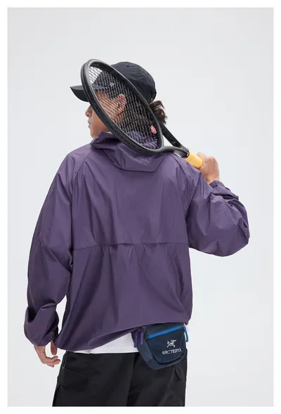 Men's Sports Hooded Thin Coat