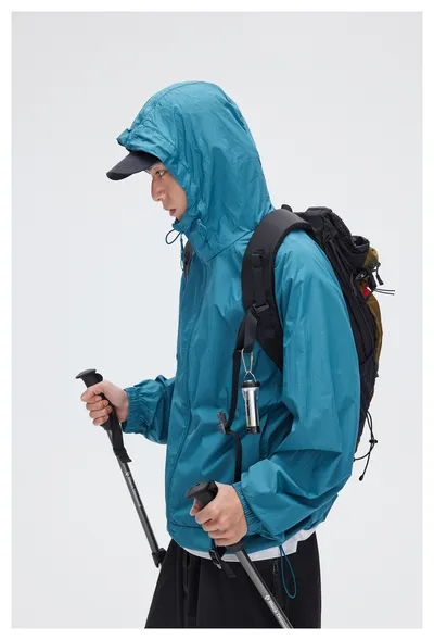 Men's Sports Hooded Thin Coat