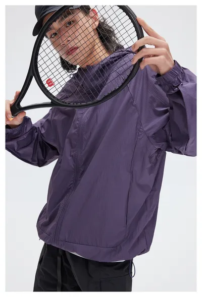 Men's Sports Hooded Thin Coat
