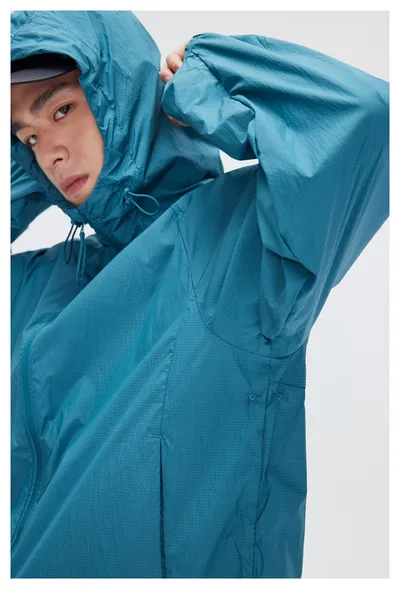 Men's Sports Hooded Thin Coat