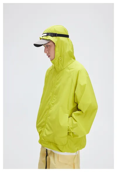 Men's Sports Hooded Thin Coat
