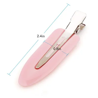 Traceless Barrettes Hair Makeup Hairpin Bang Side Clip Children Internet Celebrity Minimalist Small Leaf Duckbill Clip