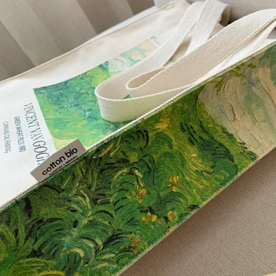 Creative Large Capacity Oil Painting Canvas Bag