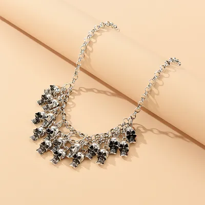 New European And American Cross-border Inlaid Fashion Necklace