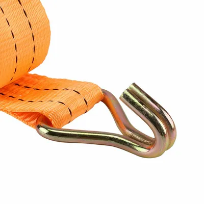 4X Heavy Duty Ratchet Ties Down Straps 50mm-6 Meter Lashing Cargo Luggage 3000KG