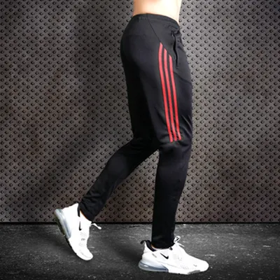 Sports Men's Trousers Outdoor Woven Zipper Loose Large Size