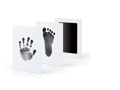 Anti - virus infective baby hand - foot - hand - hand - hand - hand - foot - hand printing table baby footprint - free washing printing oil