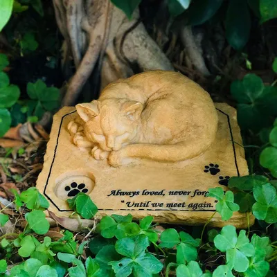 Resin Craft Decoration Pet Tombstone Can Be Placed