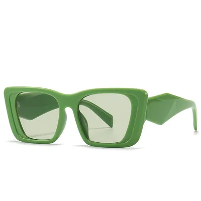 New Women's Fashion Large Frame Square Sunglasses