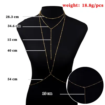 Women's Personalized Beach Waist Chain