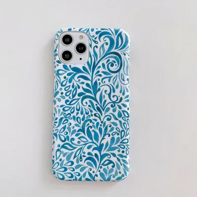 Korean Style Flower Phone Case Cover