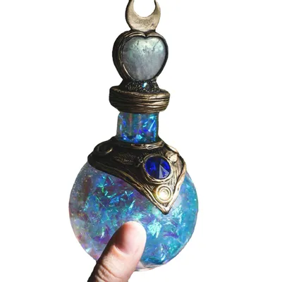 Creative Mermaid Halo Magic Moon Bottle