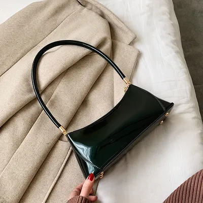 Baguette underarm shoulder bag