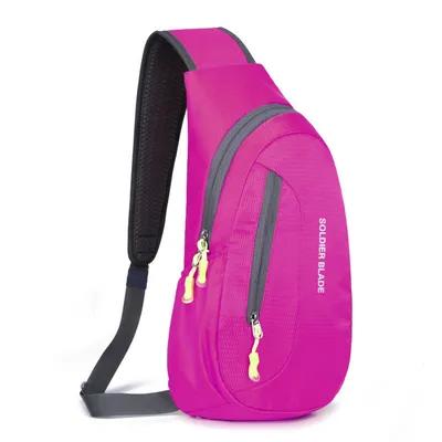 Multifunctional waterproof men's chest bag