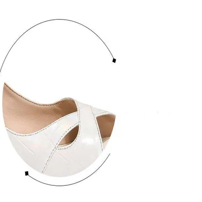 Toe Back Bag Heel Summer Women's Shoes