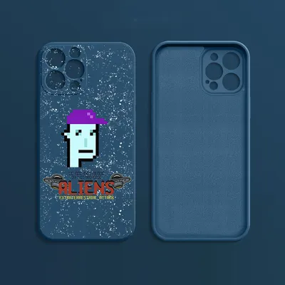 Silicone Waterproof Phone Case Pipe Alien