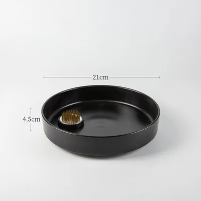 Japanese Flower Arrangement Ceramic Chinese Flower Plate