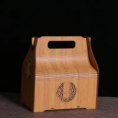 Packaging Bamboo High-end Creative Tea Storage Box