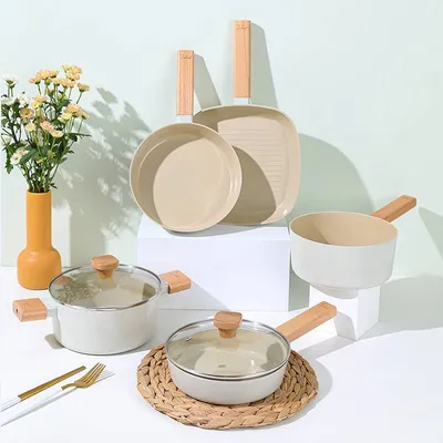 Ceramic Non-stick Pan For Gift Gas