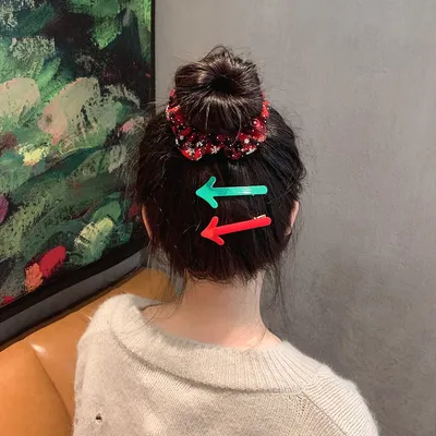 Women's Fashion Simple Halloween Large Intestine Hair Ring
