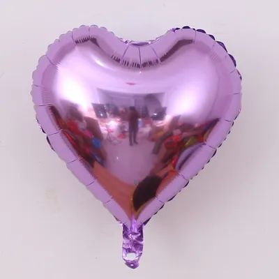Event decoration heart-shaped balloons