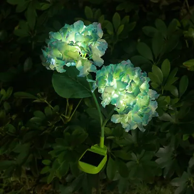 Solar simulation flower
