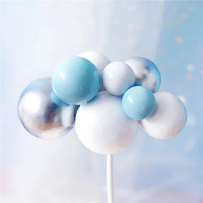 Original large round ball cloud cake insert