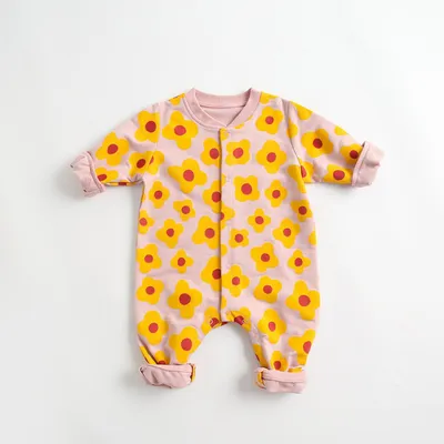Baby Clothes Cartoon Long-Sleeved Romper