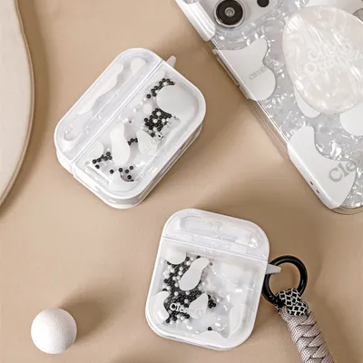 Fashion Simple Print Bluetooth Headset Protection Cover