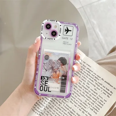 Card Cover Air Ticket Phone Case Soft