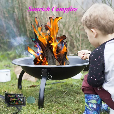 The Magic Flame Pink Colorful Color Changing Party Festival Fireplace Supplies