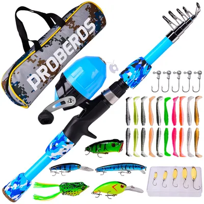 Mini Color Foam Fishing Rod Bag Combination