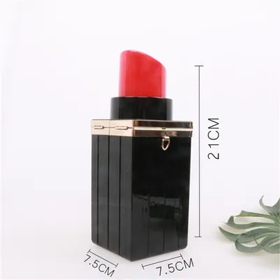 Black Lipstick Shape  Bags