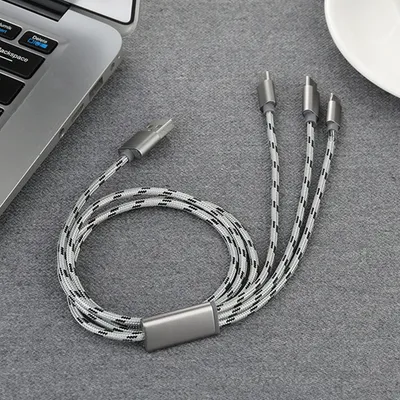 Three-in-one Mobile Phone Charging Cable