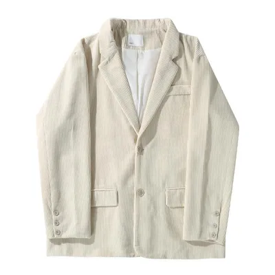 Men's Loose Casual Corduroy Suit Jacket