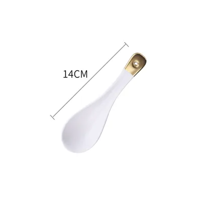 Silver Light Luxury Ceramic Dinnerware With Gold Edge And Silver Edge