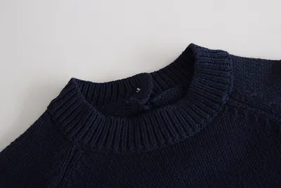 Baby long-sleeved knitted jumpsuit