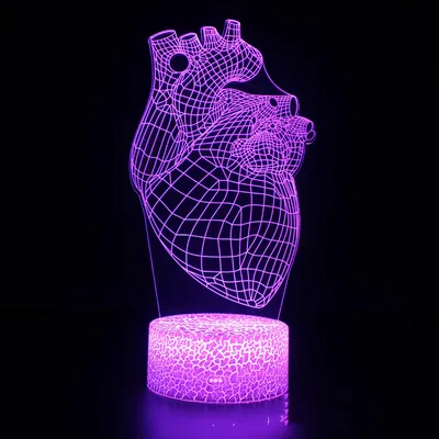 LED Night Light Gift Table Lamp Visual Light