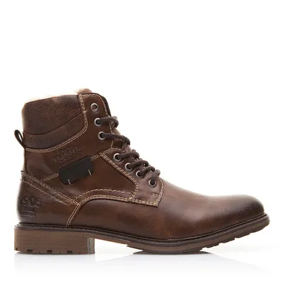 High-top Cotton Men's Tooling Snow Boots