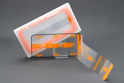 Dust-free Cabin Tempered Film Speed Stick Box Second Sticker With Positioning Bracket